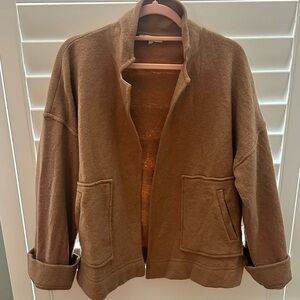 Madewell Lightweight Camel Coat
